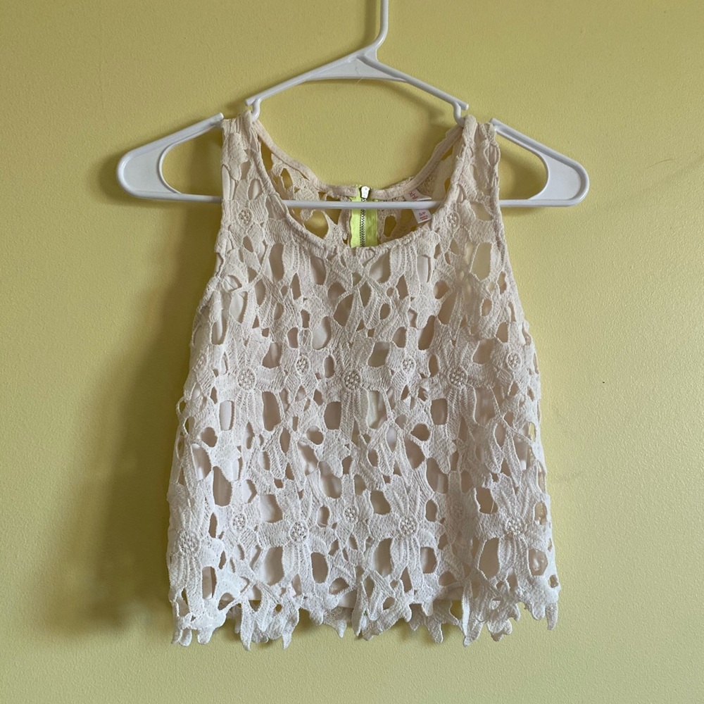 Tank top off white